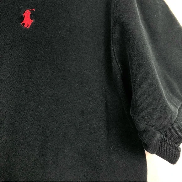 Polo Ralph Lauren Navy Blue Short Sleeve Polo Shirt Men L - Picture 8 of 10